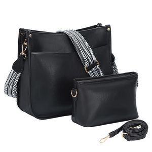 Crossbody Bags, Trendy 2Pcs Hobo Handbags Set, Vegan Leather :)